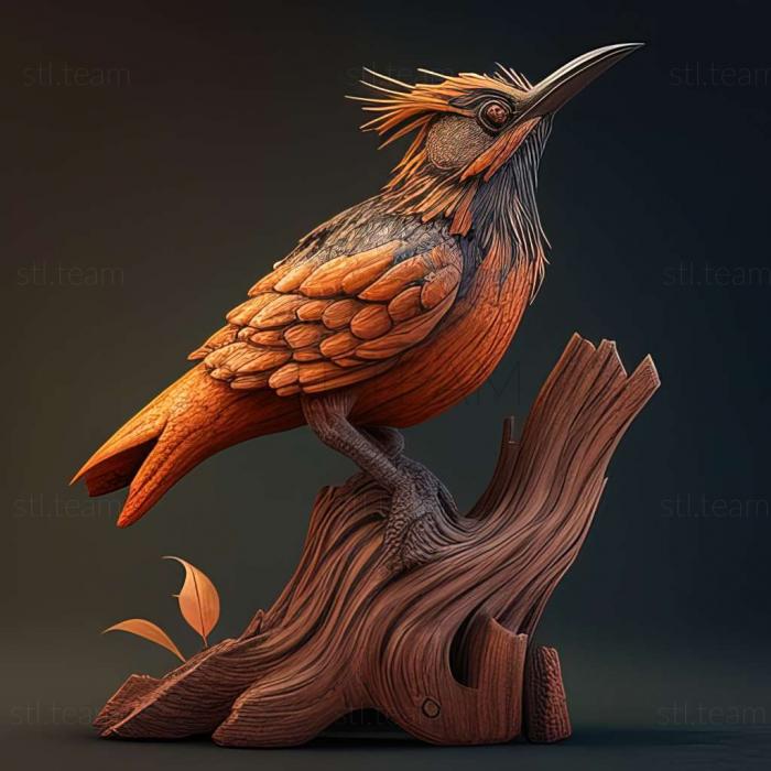 3D model Otus longicornis (STL)